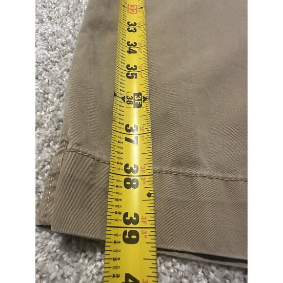 Cremieux Men’s Chino Pants Khaki 38x30 Straight Fit 100% Cotton Casual Beige - Picture 8 of 9